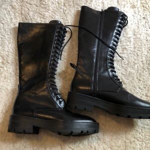 Zara combat boots